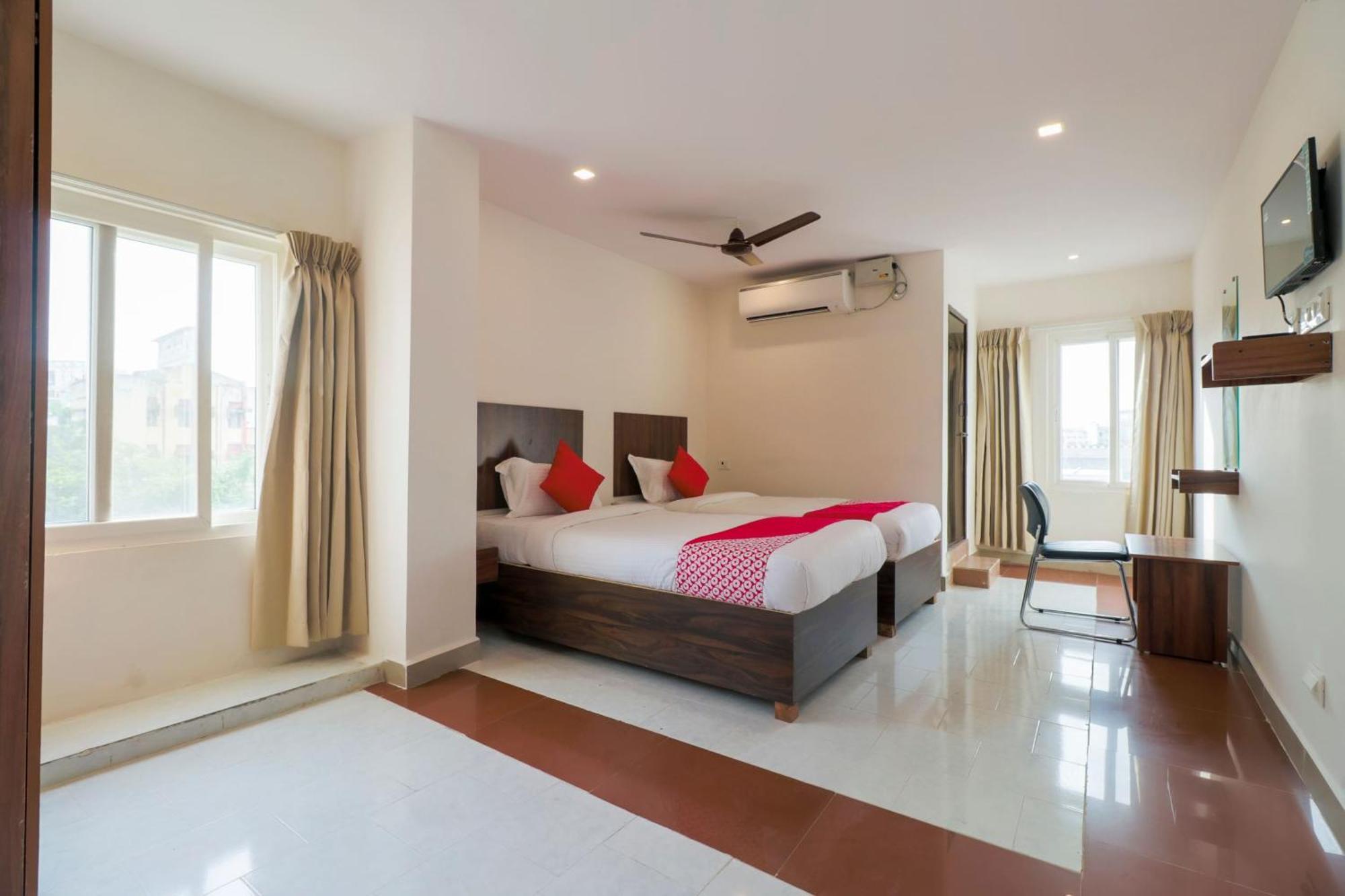 Hotel O Akshaya Elite Vijayawāda Exteriér fotografie