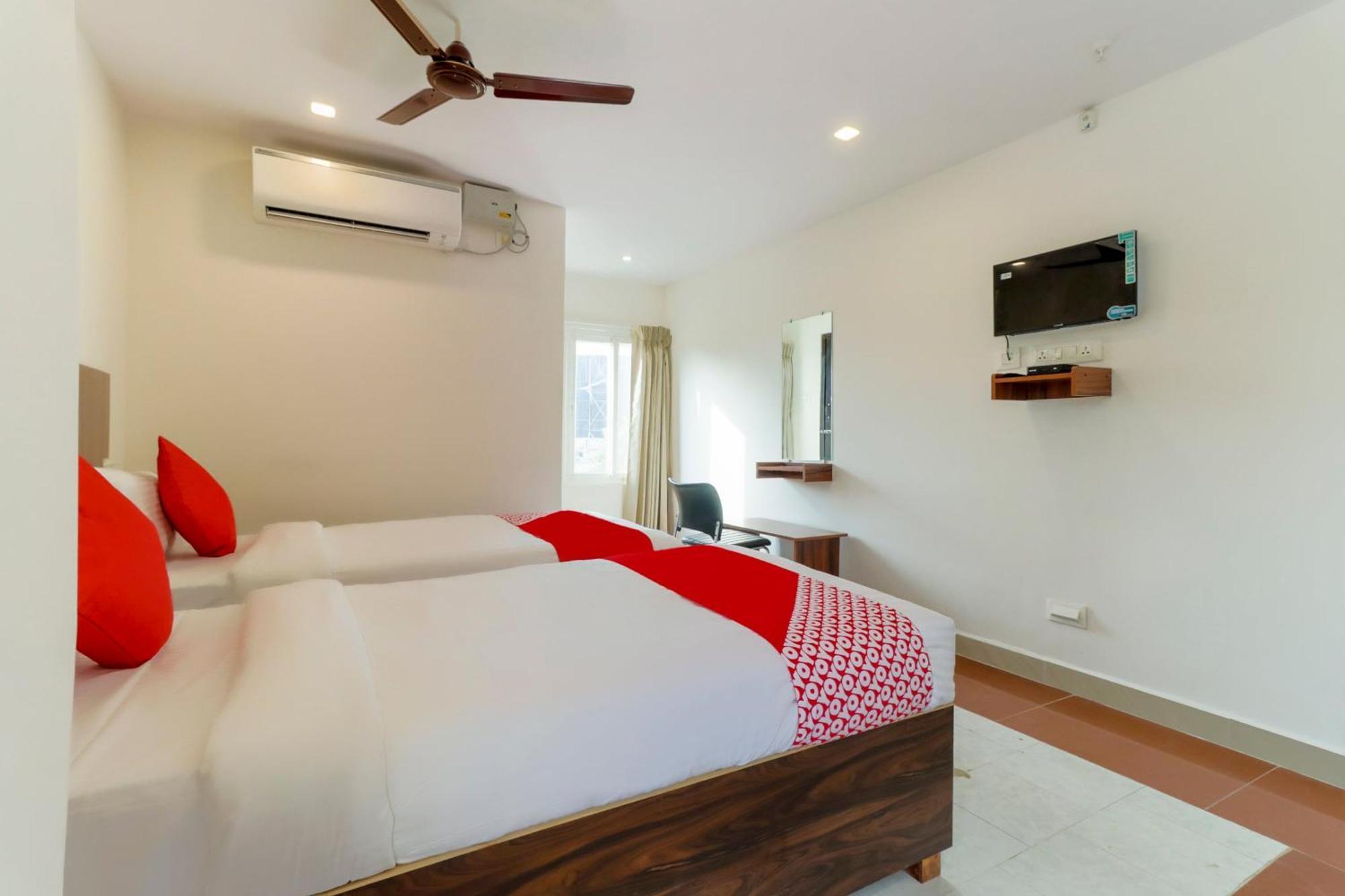 Hotel O Akshaya Elite Vijayawāda Exteriér fotografie