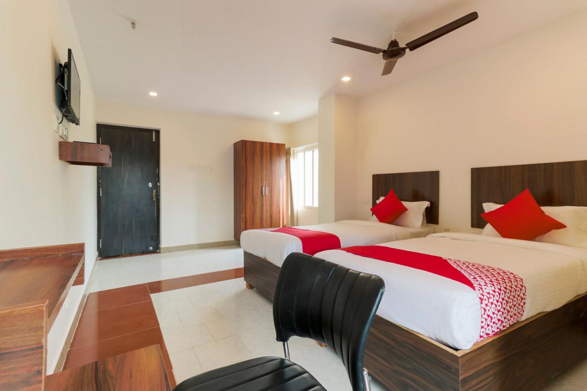 Hotel O Akshaya Elite Vijayawāda Exteriér fotografie