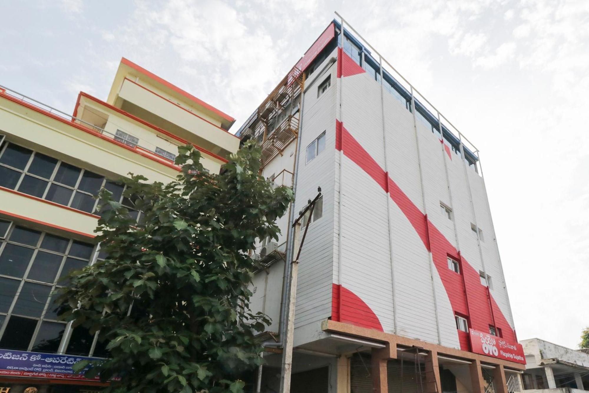 Hotel O Akshaya Elite Vijayawāda Exteriér fotografie